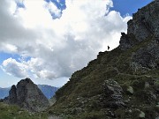 53 Verso la cima del Ponteranica centrale (2372 m)